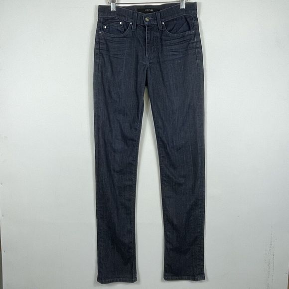 Joe's Jeans The Brixton Straight & Narrow Dark Wash Midrise Jeans Womens Sz 28 - Picture 1 of 7